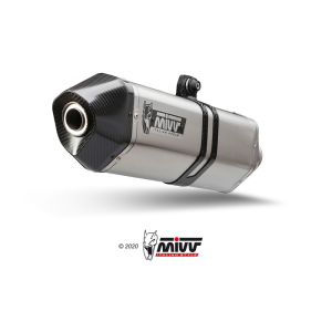 Mivv Slip-On Speed edge St. Steel Suzuki V-Strom 800 de 2023-25