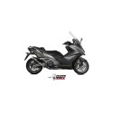 Mivv Slip-On GP Pro Black Kymco AK550 2021-25