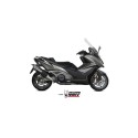 Mivv Slip-On SR-1 Black Titanium Kymco AK550 2021-24