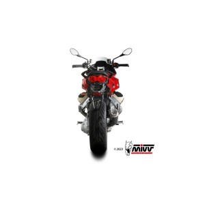 Mivv Slip-On GP Pro carbono Moto Guzzi V100 Mandello 2022-25