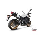 Mivv Slip-On GP black con tapa carbono Yamaha FZ8 / Fazer 8 2010-16