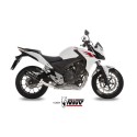 Mivv Slip-On GP carbon con tapa carbono Honda CB 500 F/X / CBR 500 R 2013-15