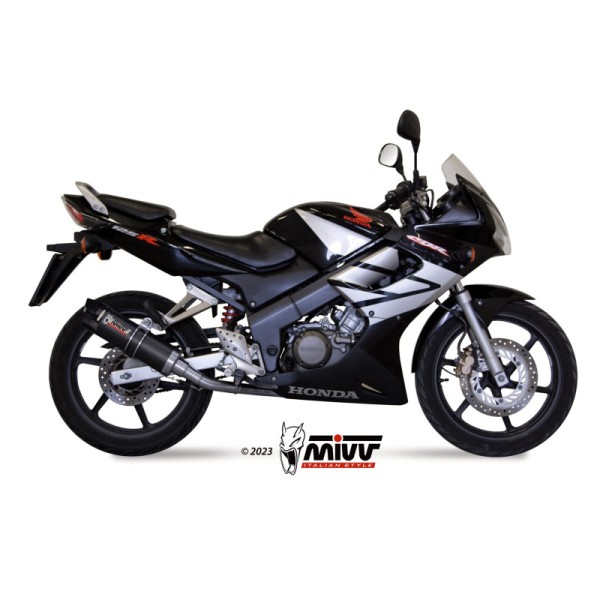 Mivv Full system 1x1 GP carbon con tapa carbono Honda CBR 125 R 2004-10