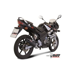 Mivv Full system 1x1 GP carbon con tapa carbono Honda CBR 125 R 2004-10