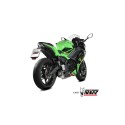 Mivv Full system 2x1 Delta Race St. Steel Kawasaki Ninja 650 / Z650 2024-25 (2 sondas lambda)