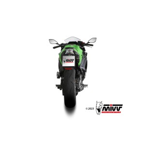 Mivv Full system 2x1 Delta Race Black Kawasaki Ninja 650 / Z650 2024-25 (2 sondas lambda)