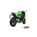 Mivv Full system 2x1 MK3 St. Steel Kawasaki Ninja 650 / Z650 2024-25 (2 sondas lambda)