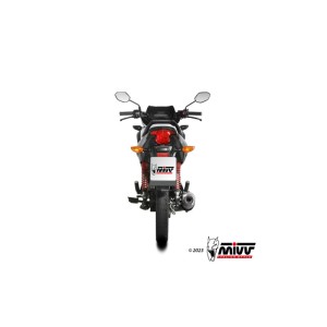 Mivv Full system 1x1 GP Black Honda CB 125 F 2021-24