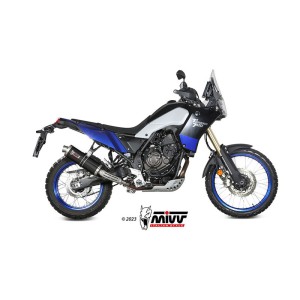 Mivv Slip-On Oval Black Yamaha Ténéré 700 2019-25