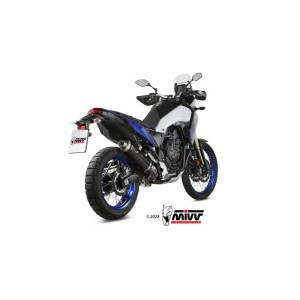 Mivv Slip-On Oval Black Yamaha Ténéré 700 2019-25