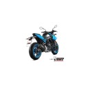Mivv Full system 2x1 SR-1 Black Suzuki GSX-8S 2022-24