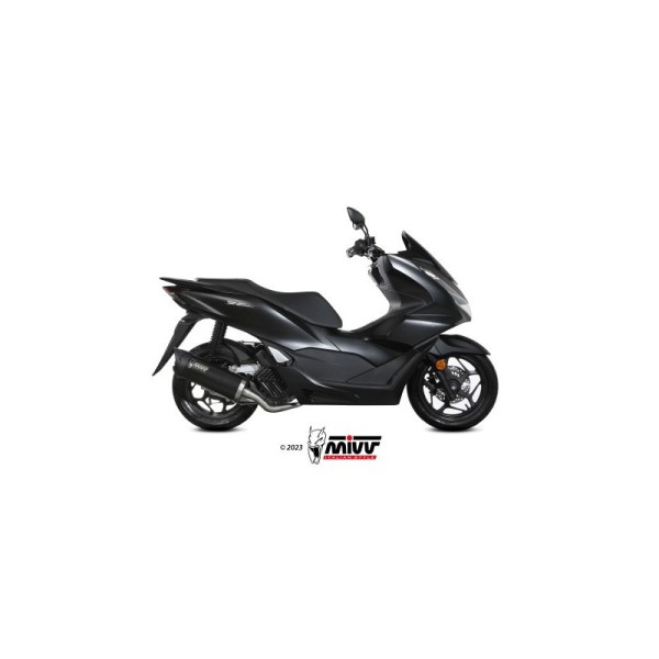 Mivv Full system 1x1 Mover Black Honda PCX 125 2021-24