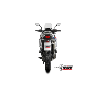 Mivv Slip-On Dakar St. Steel Honda XL750 Transalp  2023-24