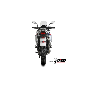 Mivv Slip-On Dakar Black Honda XL750 Transalp  2023-24