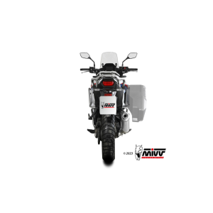Mivv Slip-On Oval St. Steel Honda XL750 Transalp  2023-24