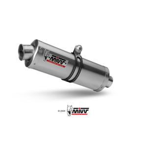 Mivv Slip-On Oval St. Steel Honda XL750 Transalp  2023-24