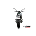 Mivv Slip-On X-M1 Black Benelli Leoncino 800 Trail 2022-24