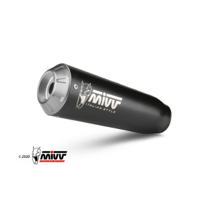 Mivv Slip-On X-M1 Black Benelli Leoncino 800 Trail 2022-24