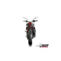 Mivv Slip-On Delta Race carbono Honda CB750 Hornet 2023-25