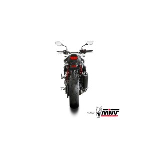 Mivv Slip-On Oval carbono con tapa carbono Honda CB750 Hornet 2023-25