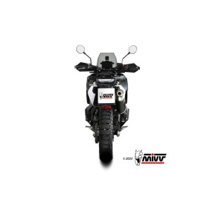 Mivv Slip-On Dakar Black Husqvarna Norden 901 2022-24