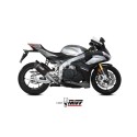 Mivv Slip-On SR-1 Black Titanium Aprilia RSV4 / Tuono V4 1100 2021-25