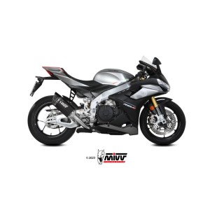 Mivv Slip-On SR-1 Black Titanium Aprilia RSV4 / Tuono V4 1100 2021-25
