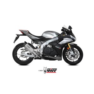 Mivv Slip-On SR-1 Titanium Aprilia RSV4 / Tuono V4 1100 2021-25