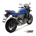 Mivv Slip-On GP black con tapa carbono Kawasaki Z750 2004-06