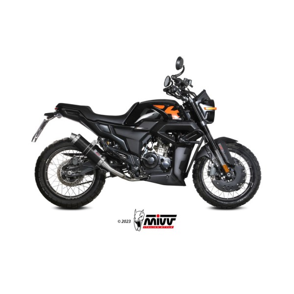 Mivv Full system 1x1 GP Black Zontes ZT 125 GK 2021-24