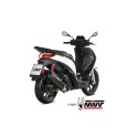 Mivv Full system 1x1 Mover Black Piaggio Medley 125 S / 150 S 2021-24