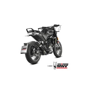 Mivv Slip-On Mk3 carbono Husqvarna Svartpilen 125 2021-23