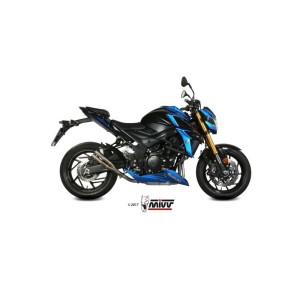 Mivv Slip-On Double Gun St. Steel Suzuki GSX-S 750 2017-20