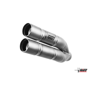 Mivv Slip-On Double Gun St. Steel Suzuki GSX-S 750 2017-20