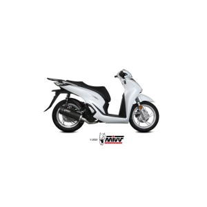 Mivv Full system 1x1 Mover Black Honda SH 125 / 150 2020-24
