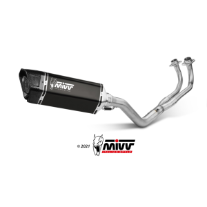 Mivv Full system 2x1 SR-1 black Yamaha T-MAX 560 2020-21