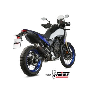Mivv Slip-On Oval Black Titanium Yamaha Ténéré 700 2019-25