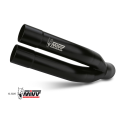 Mivv Slip-On Double Gun black Suzuki GSX-S 1000 / 1000 F 2015-20