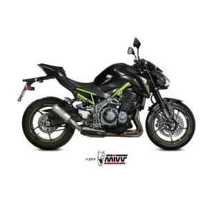 Mivv Slip-On Mk3 St. Steel Kawasaki Z900 A2 (35 KW / 70 KW) 2017-25