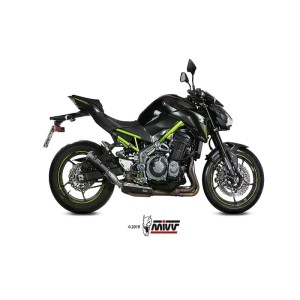 Mivv Slip-On Mk3 carbono Kawasaki Z900 A2 (35 KW / 70 KW) 2017-25