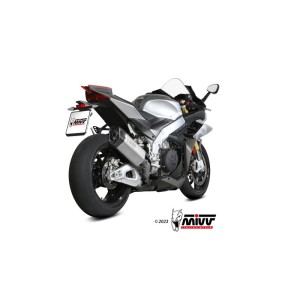 Mivv Slip-On SR-1 Titanium Aprilia RSV4 / Tuono V4 1100 2021-24