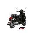 Mivv Slip-On Mover Black Piaggio Vespa GTS 300 2021-24