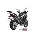 Mivv Slip-On Oval Black con tapa carbono Benelli TRK 702 / X 2023-25