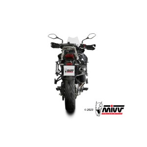 Mivv Slip-On Oval carbono con tapa carbono Benelli TRK 702 / X 2023-25