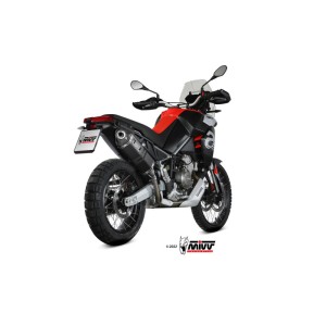 Mivv Slip-On Speed edge Black Aprilia Tuareg 660 2022-25
