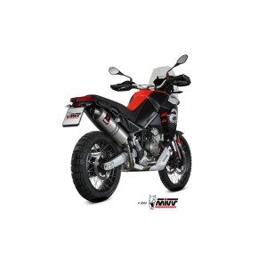 Mivv Slip-On Dakar St. Steel Aprilia Tuareg 660 2022-25