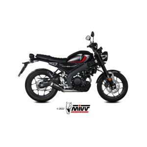 Mivv Full system 1x1 MK3 Black Yamaha XSR 125 2022-24