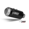 Mivv Full system 1x1 MK3 Black Yamaha XSR 125 2022-24