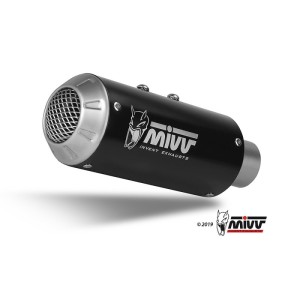 Mivv Full system 1x1 MK3 Black Yamaha XSR 125 2022-24