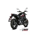 Mivv Full system 1x1 MK3 Black Yamaha XSR 125 2022-24